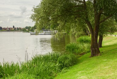 Mantua göl manzaralı