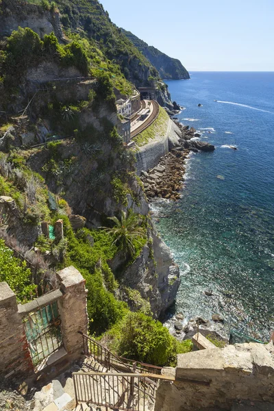 Cinque terre weergave — Stockfoto