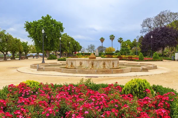 Montjuic Bahçe — Stok fotoğraf