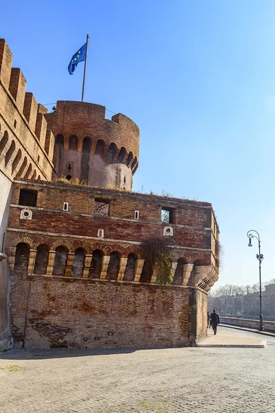 Santo anjo castelo vista — Fotografia de Stock