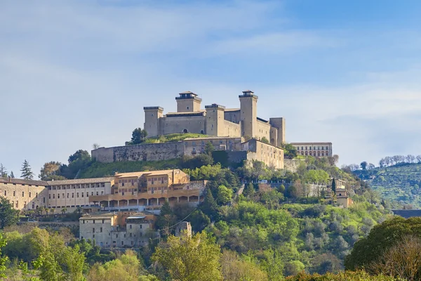 Spoleto kasteel — Stockfoto