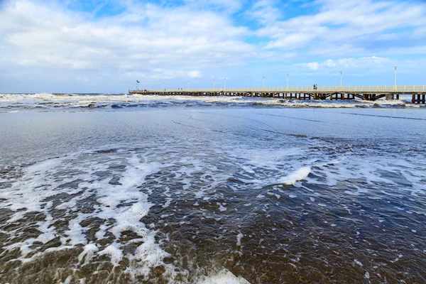 Forte dei marmi pier — Stockfoto