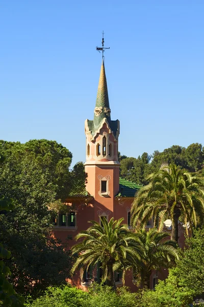 Vista da casa de gaudi — Fotografia de Stock