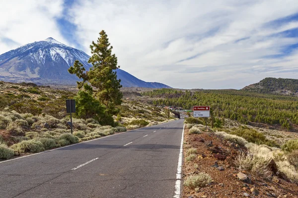 El teide road —  Fotos de Stock