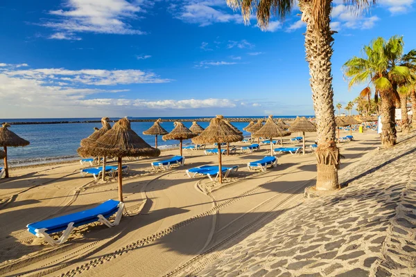 Los cristianos beach — Stock Photo, Image