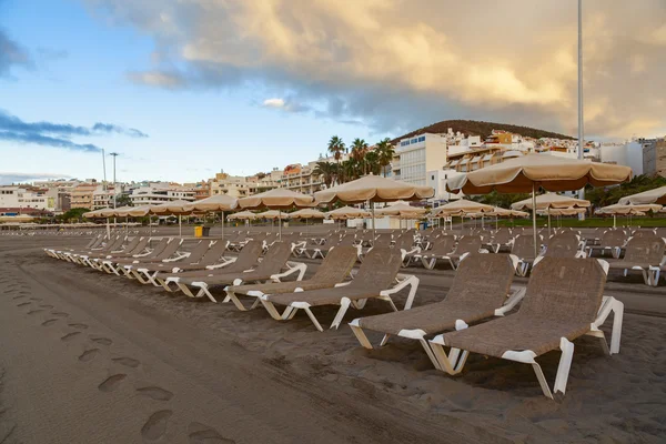 Los cristianos beach — Stock Photo, Image