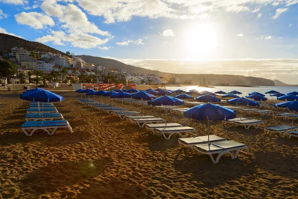 Pláže Los cristianos — Stock fotografie