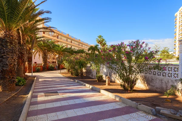 Los cristianos alley — Stock Photo, Image