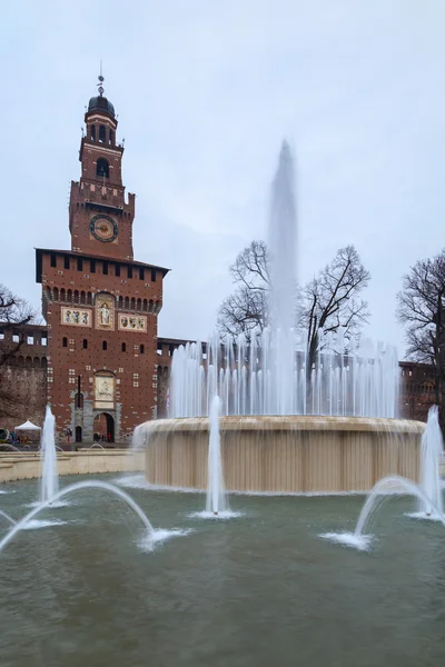 Sforzesco castle — Stockfoto