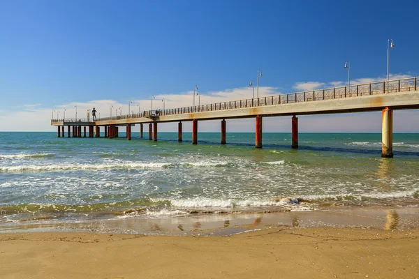 Tonfano pier — Stock fotografie