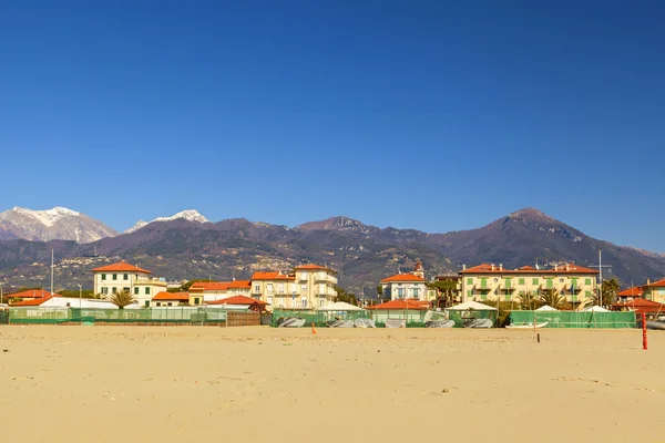 Versilia-stranden — Stockfoto