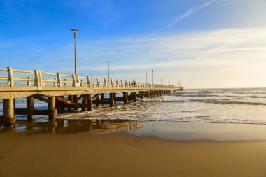 Forte dei marmi pier görünümü