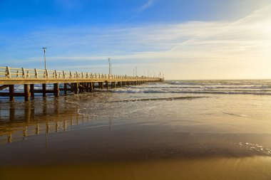 Forte dei marmi pier görünümü