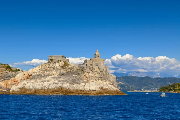 Portovenere visning - Stock-foto