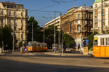 Budapeşte'de tramvay