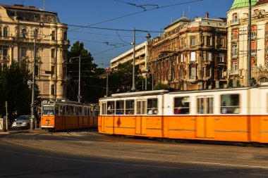 Budapeşte'de tramvay