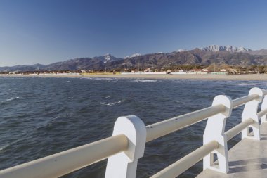 Forte dei marmi pier görünümü