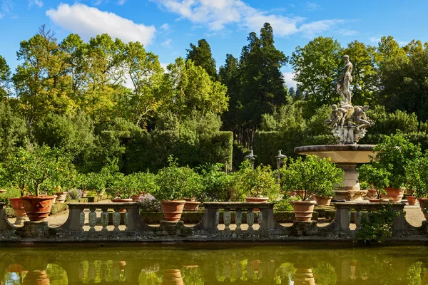 Boboli Bahçeleri görünümü — Stok fotoğraf