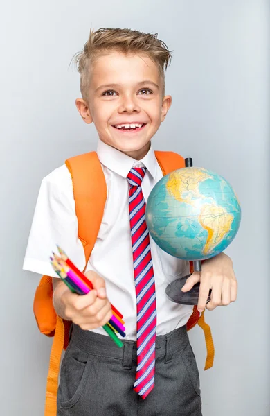 Torna a School Boy — Foto Stock