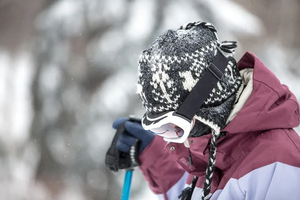 Winter-Abenteurer — Stockfoto