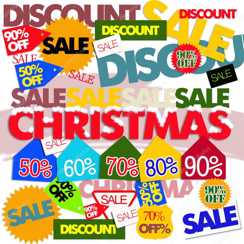 Christmas sales Stock Photo by ©PEPPERSMINT 59117271