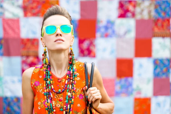 Sunglasses woman — Stock Photo, Image