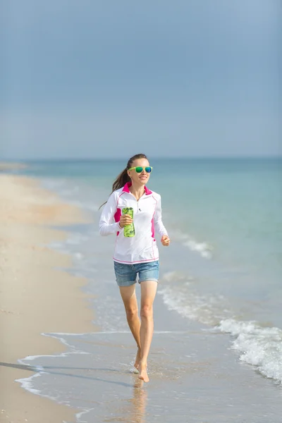 Verano corriendo mujer — Foto de Stock