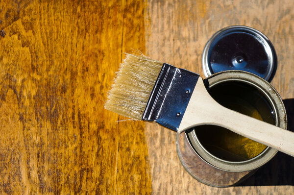 Brunsh and old furniture