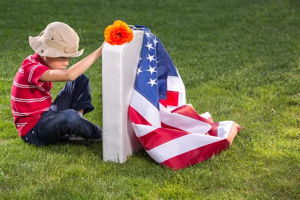 Dia memorial conceito — Fotografia de Stock