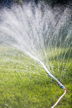 Mikro sprey bantlı bahçe sulama