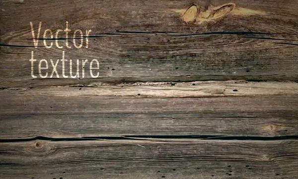 Vektor-Holzstruktur, Hintergrund alter Holzbohlen. Grunge Retro Vintage Holz Textur, Vektorhintergrund. — Stockvektor