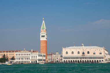 Panoramic view of Venice and San Marco piazza