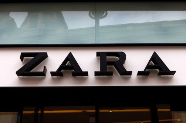 Zara store in european city