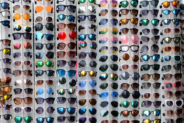 Various Colors Sunglasses — Fotografia de Stock