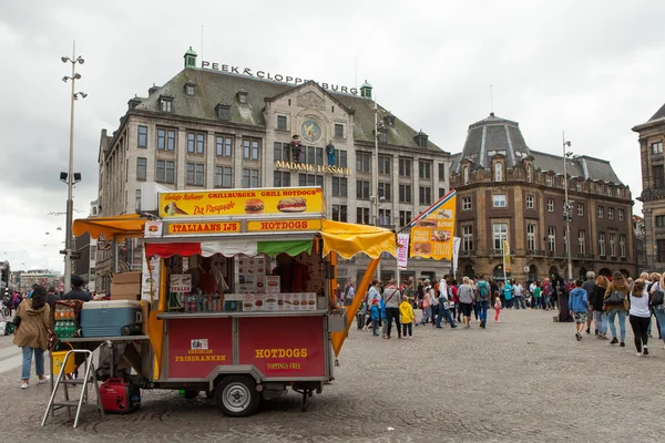 Square Amsterdam City Europe — Stock Photo, Image