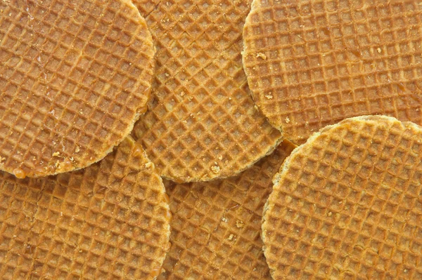 Stroopwafel holandés — Foto de Stock