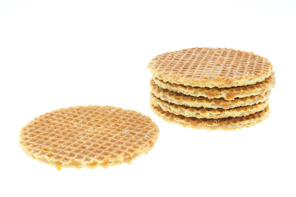 Stroopwafel holandés — Foto de Stock