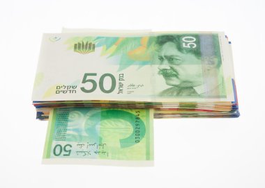 çeşitli İsrail Şekeli notlar yeni 50 Not