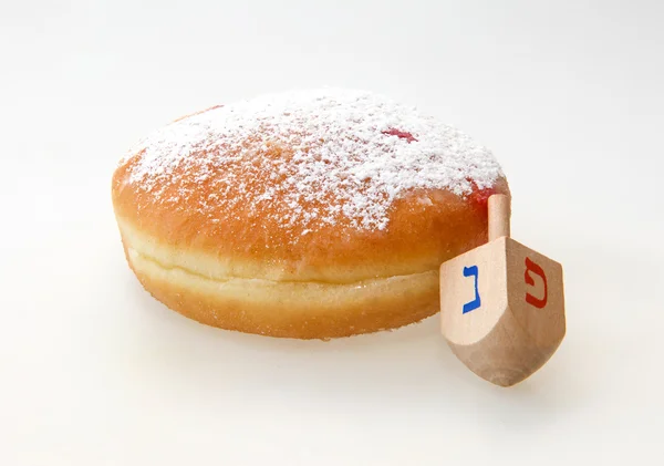 Hanukkah甜甜圈 — 图库照片