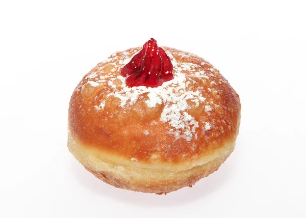 Hanukkah donut - traditionele Joodse vakantie voedsel. — Stockfoto