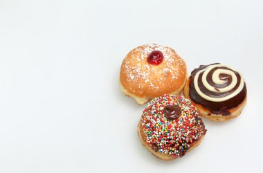 Hanuka halka - geleneksel Yahudi tatil gıda.