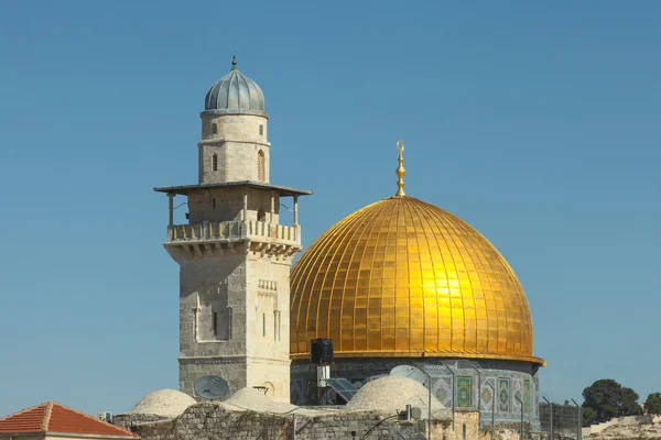 Cúpula da rocha, Jerusalém Israel — Fotografia de Stock