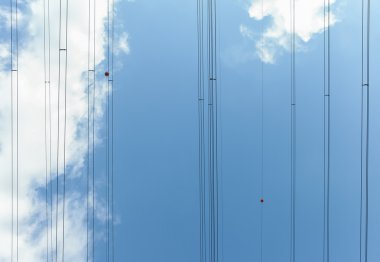 yüksek voltaj güç hatları