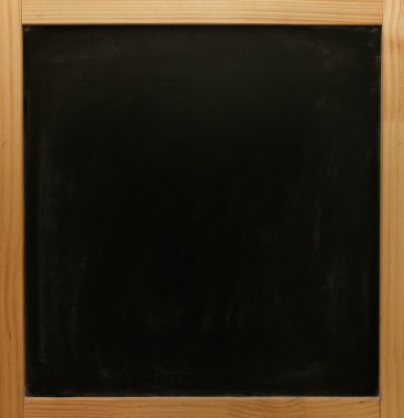Blackboard ile ahşap çerçeve