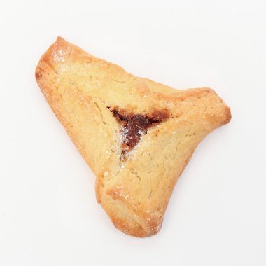 Geleneksel Yahudi tatil gıda Purim Hamantaschen