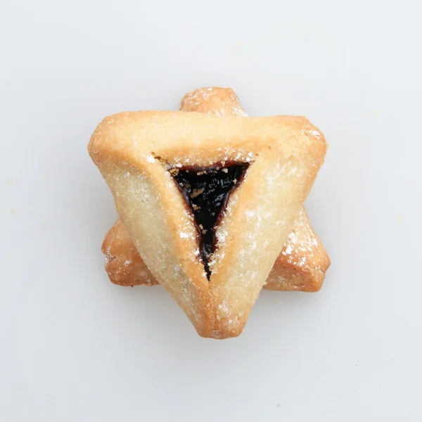 Geleneksel Yahudi tatil gıda - Purim Hamantaschen