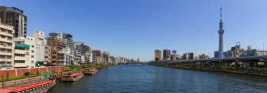 Tokyo siluetinin gündüz