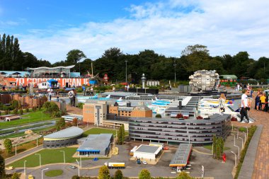 Madurodam ünlü minyatür Parkı ve turistik cazibe