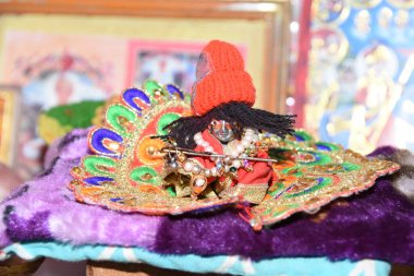 Hindu tanrısı Krishna 'nın putu