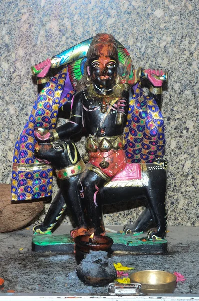 Rajasthan Daki Kaal Bhairav Baba Putunun Güzel Manzarası — Stok fotoğraf